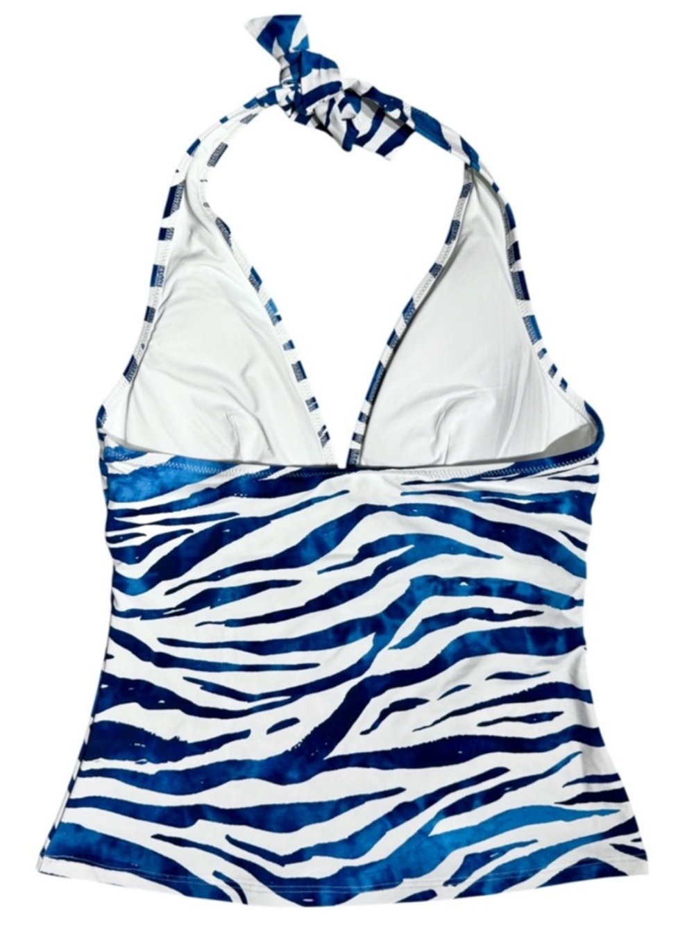 Tommy Bahama Palm Modern Zanzebra Tankini Top - Picture 6 of 9